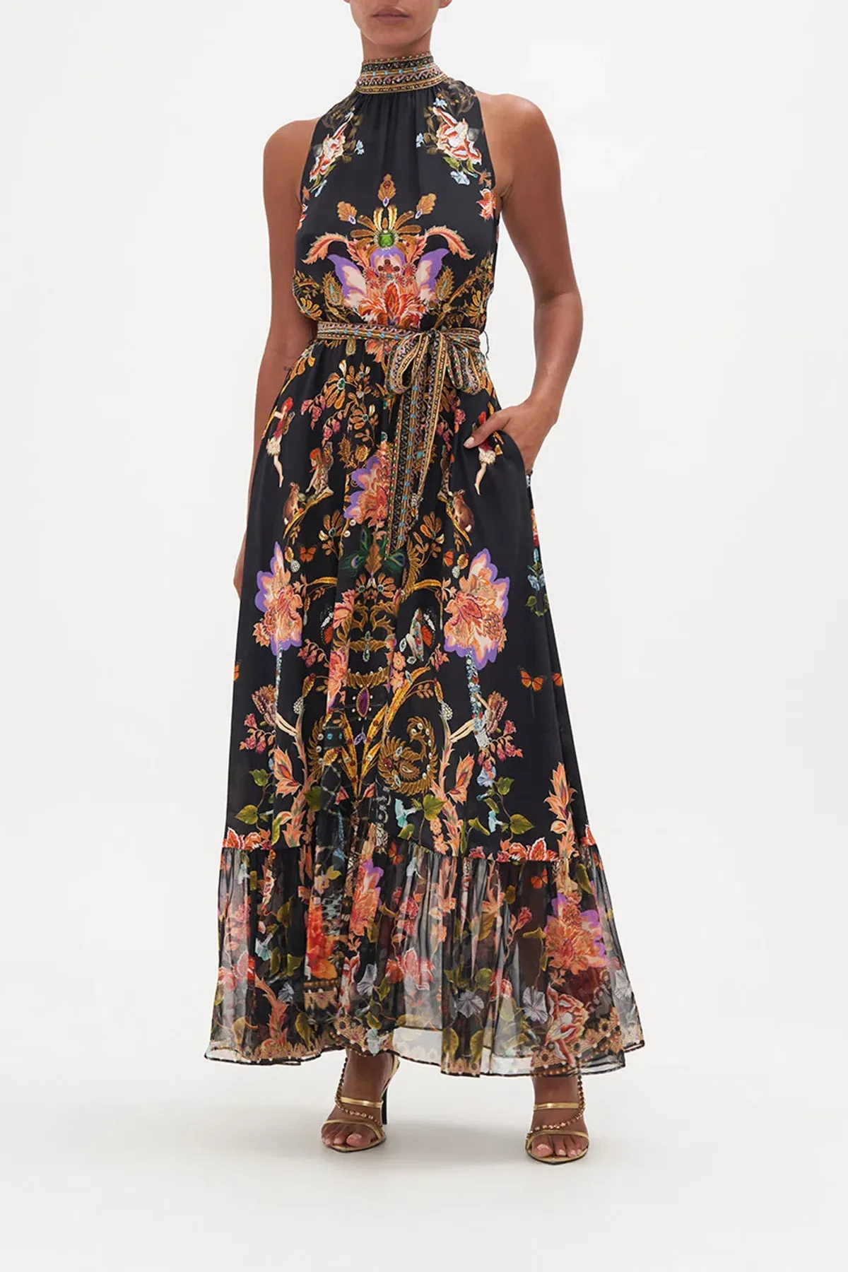 Camilla To Catch A Spider Size L Necktie Loose Dress for rent on The Volte - main image