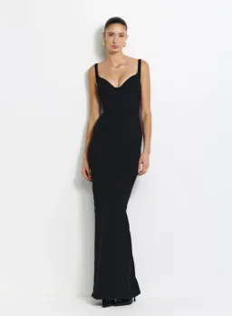 Effie Kats Pearl Gown - Black Size S for rent on The Volte - image 1