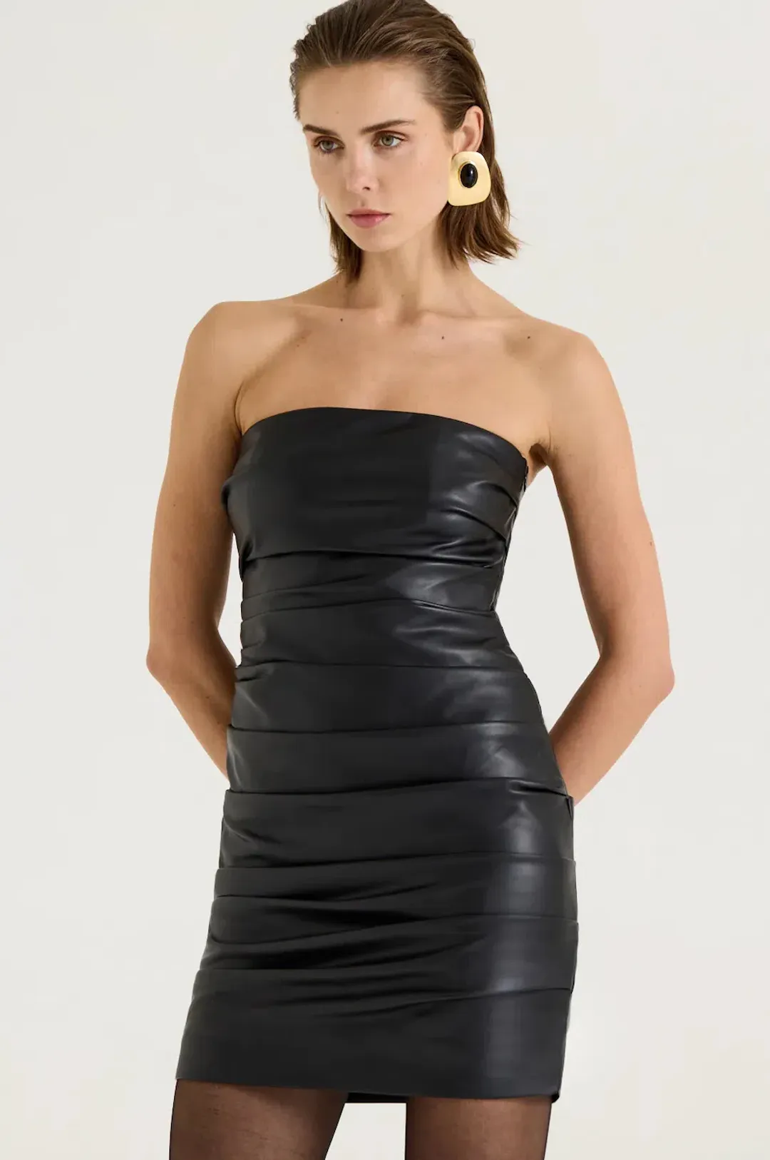 HENNE Dorit Mini Dress. Size 8 / AU 8 for rent on The Volte - main image