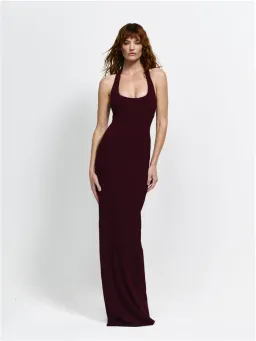 Effie Kats Myla Gown Wine Small  for rent on The Volte - image 1