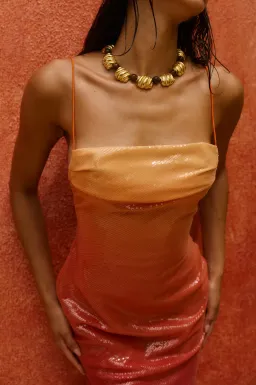 BYDEE NEOMI MAXI DRESS IN SOL. SIZE S / AU 8 for rent on The Volte - image 5