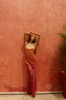 BYDEE NEOMI MAXI DRESS IN SOL. SIZE S / AU 8 for rent on The Volte - image 6