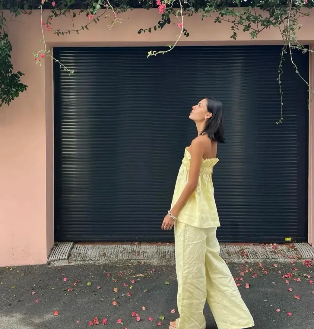 The Waiting Room Greta Set in Butter for rent on The Volte - main image