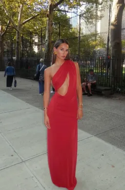 THE SOLSTICE CUPRO DRESS for rent on The Volte - image 4