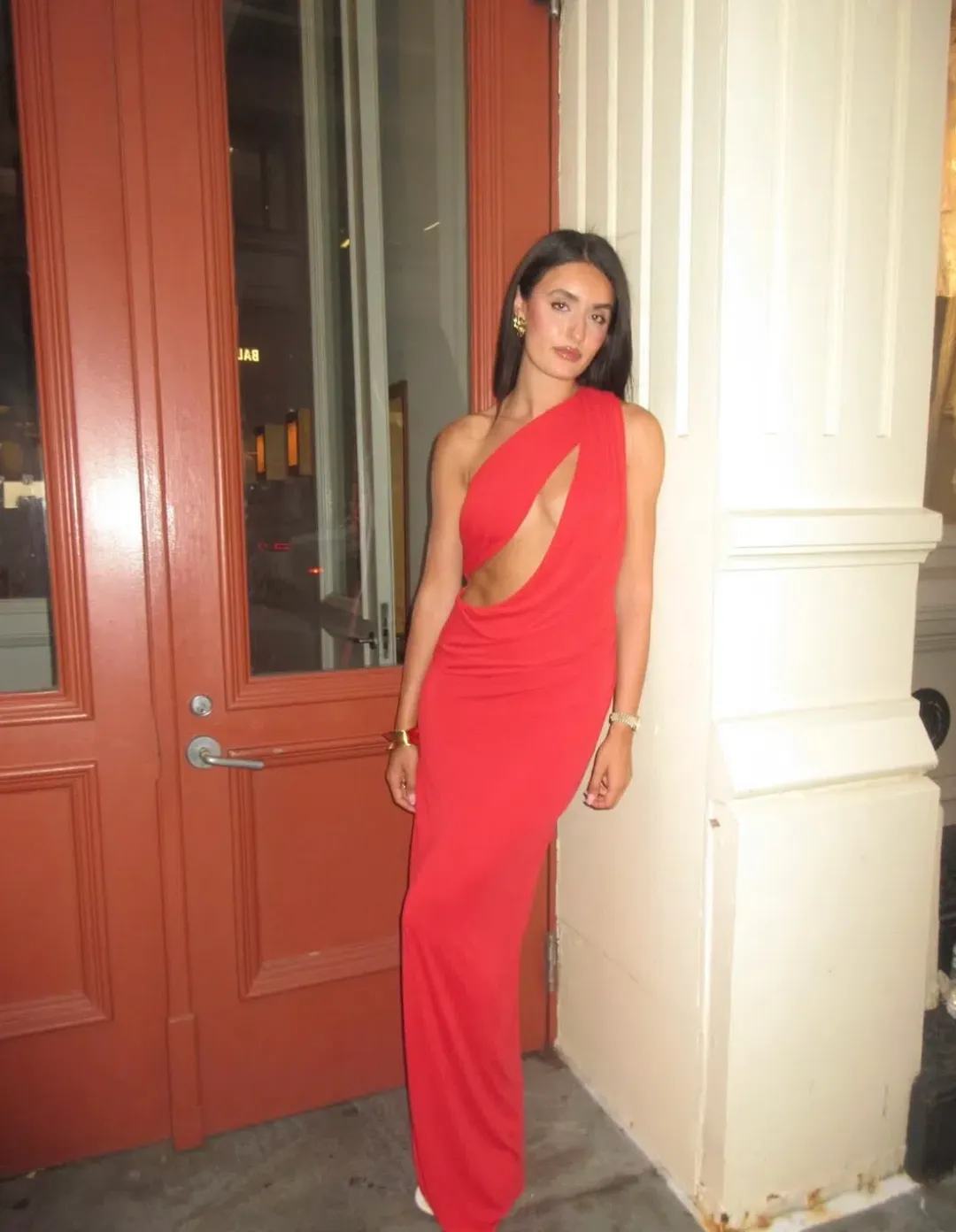 THE SOLSTICE CUPRO DRESS for rent on The Volte - main image