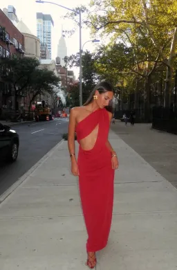 THE SOLSTICE CUPRO DRESS for rent on The Volte - image 3