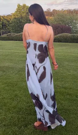 Elka Collective Monet Maxi Chocolate Floral Size 8 for rent on The Volte - image 3