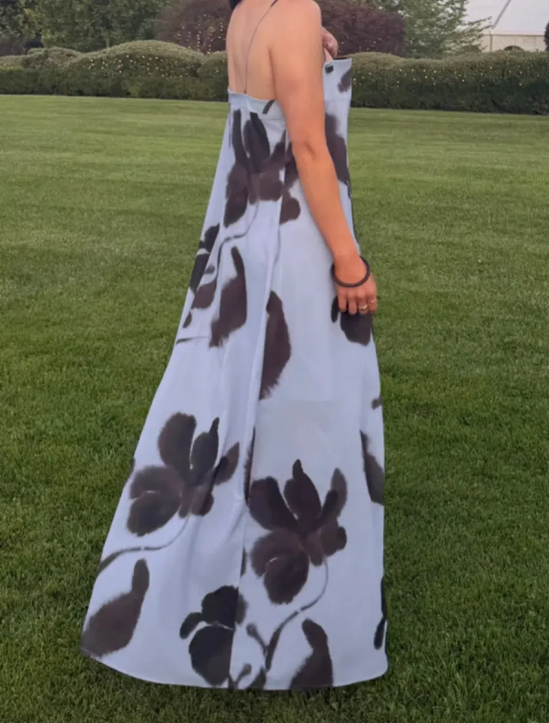 Elka Collective Monet Maxi Chocolate Floral Size 8 for rent on The Volte - main image