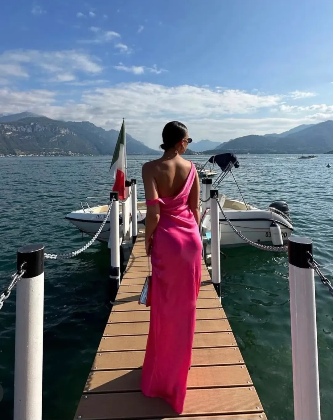 Natalie Rolt Monika Gown Pink Size 1 / AU 8 for rent on The Volte - main image