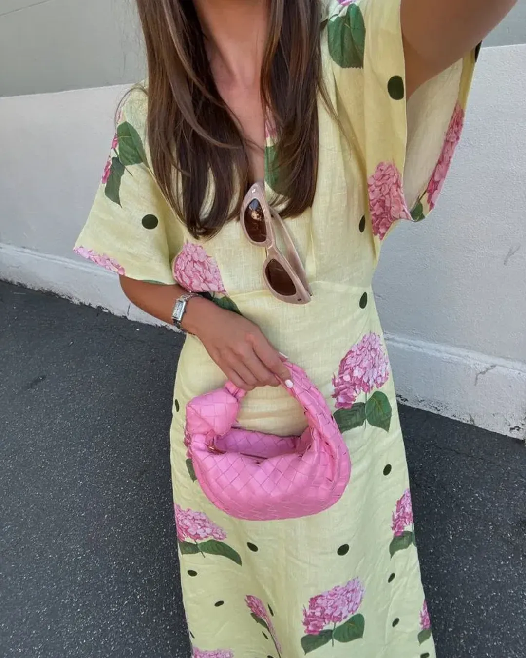 Palm Noosa Jasmine Dress size 10 Portofino Polka Dot for rent on The Volte - main image