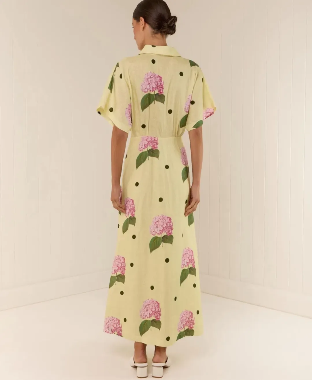 Palm Noosa Jasmine Dress size 10 Portofino Polka Dot for rent on The Volte - main image