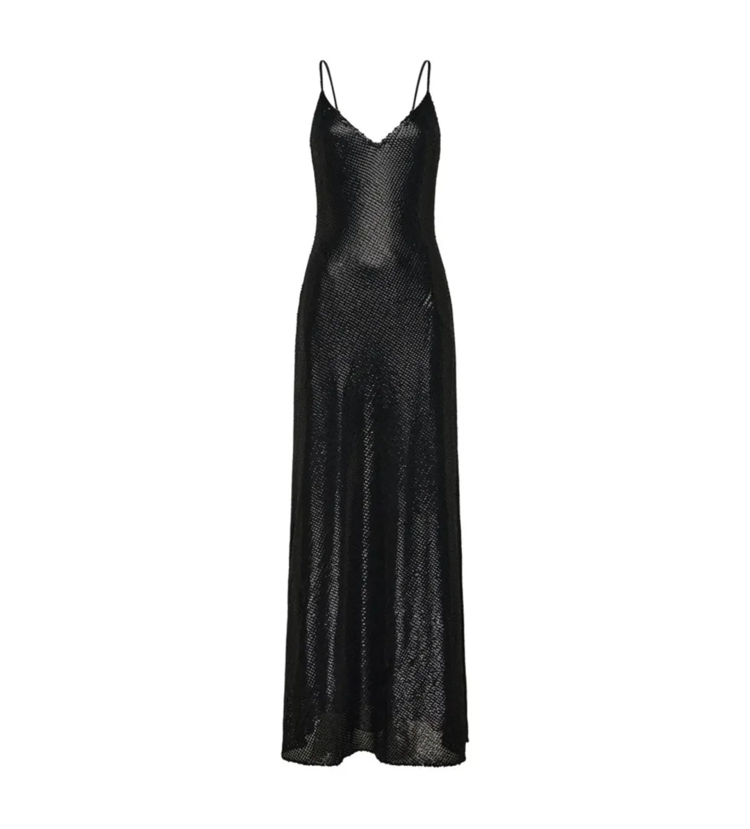 Manning Cartell High Voltage Slip Maxi Dress Black Size 8 for rent on The Volte - main image