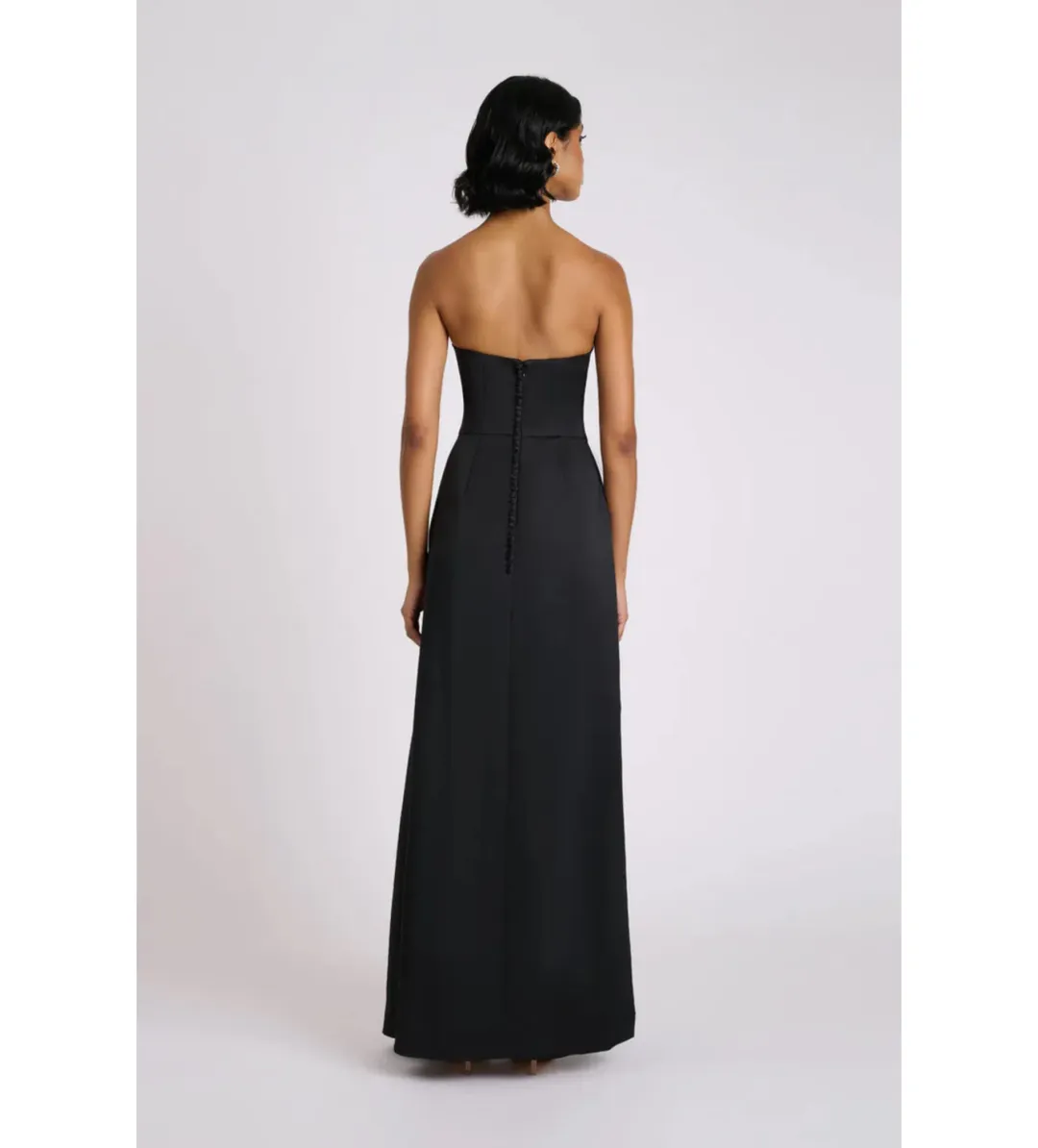 Eliya the Label Deanna Gown Black Size 8 for rent on The Volte - main image