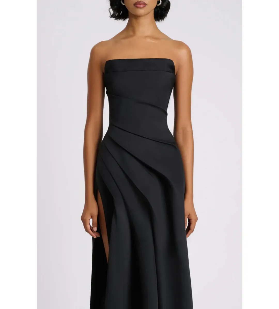 Eliya the Label Deanna Gown Black Size 10 for rent on The Volte - main image