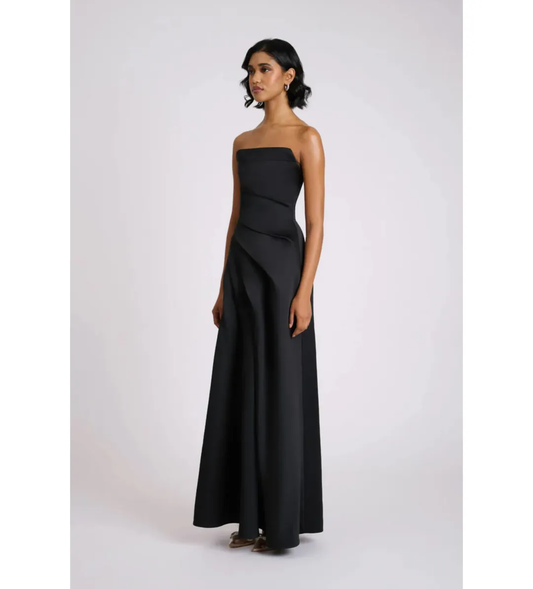 Eliya the Label Deanna Gown Black Size 10 for rent on The Volte - main image