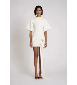 Eliya the Label Maxine Mini Dress White Size 10 for rent on The Volte - image 3