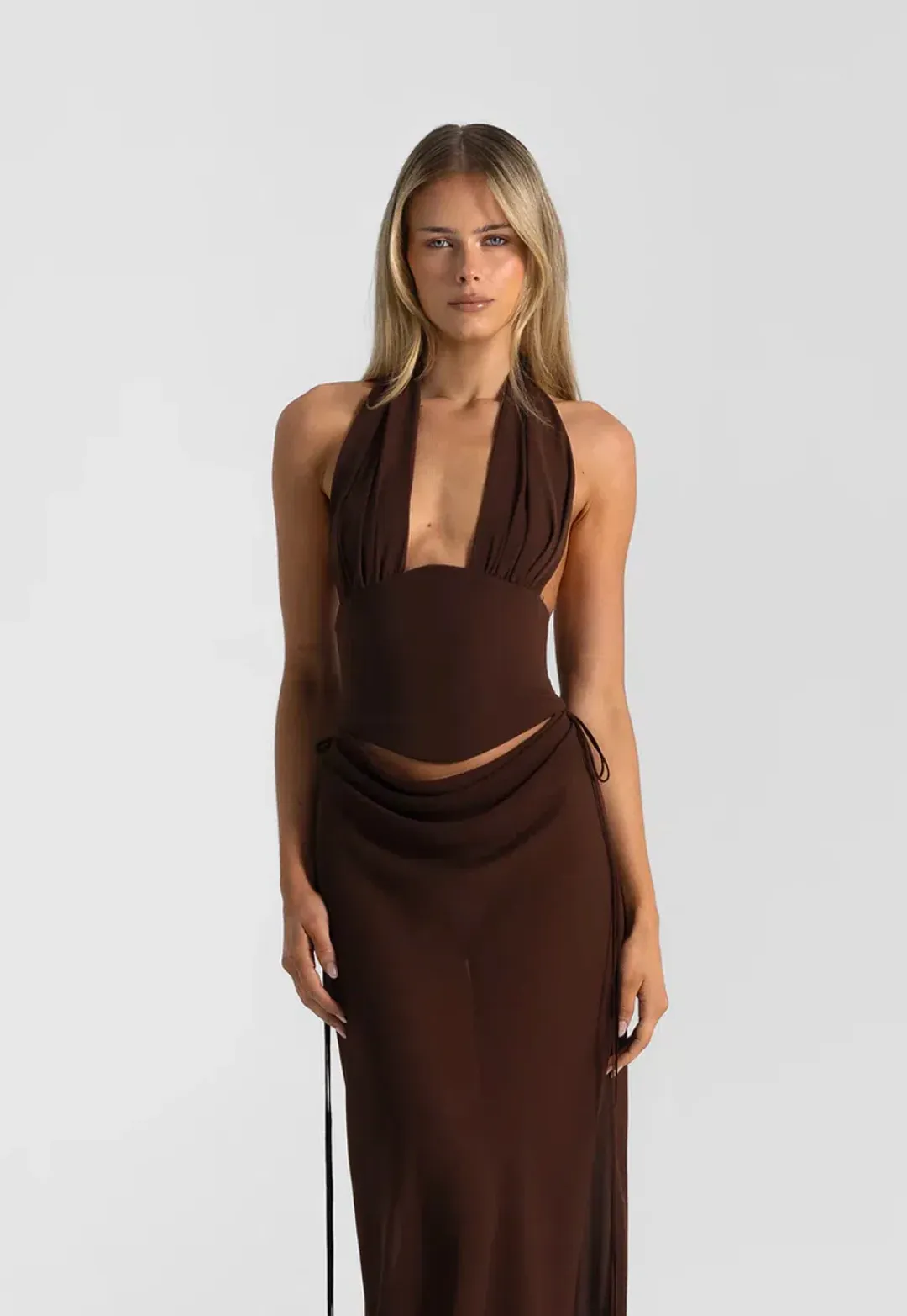 NATALIE ROLT BRONTE TOP & ALLIRA SKIRT. SIZE 1 / AU 8 for rent on The Volte - main image