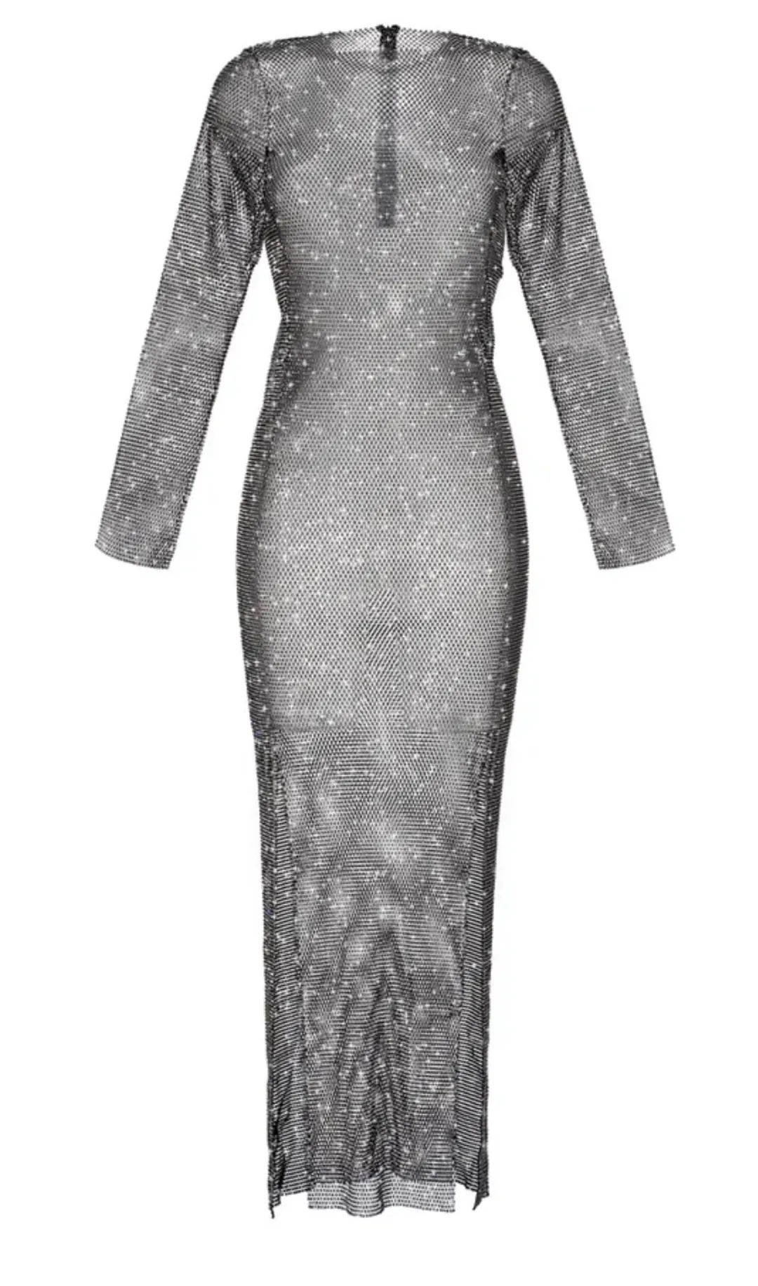 SANTA Brands Black diamonds maxi dress for rent on The Volte - main image