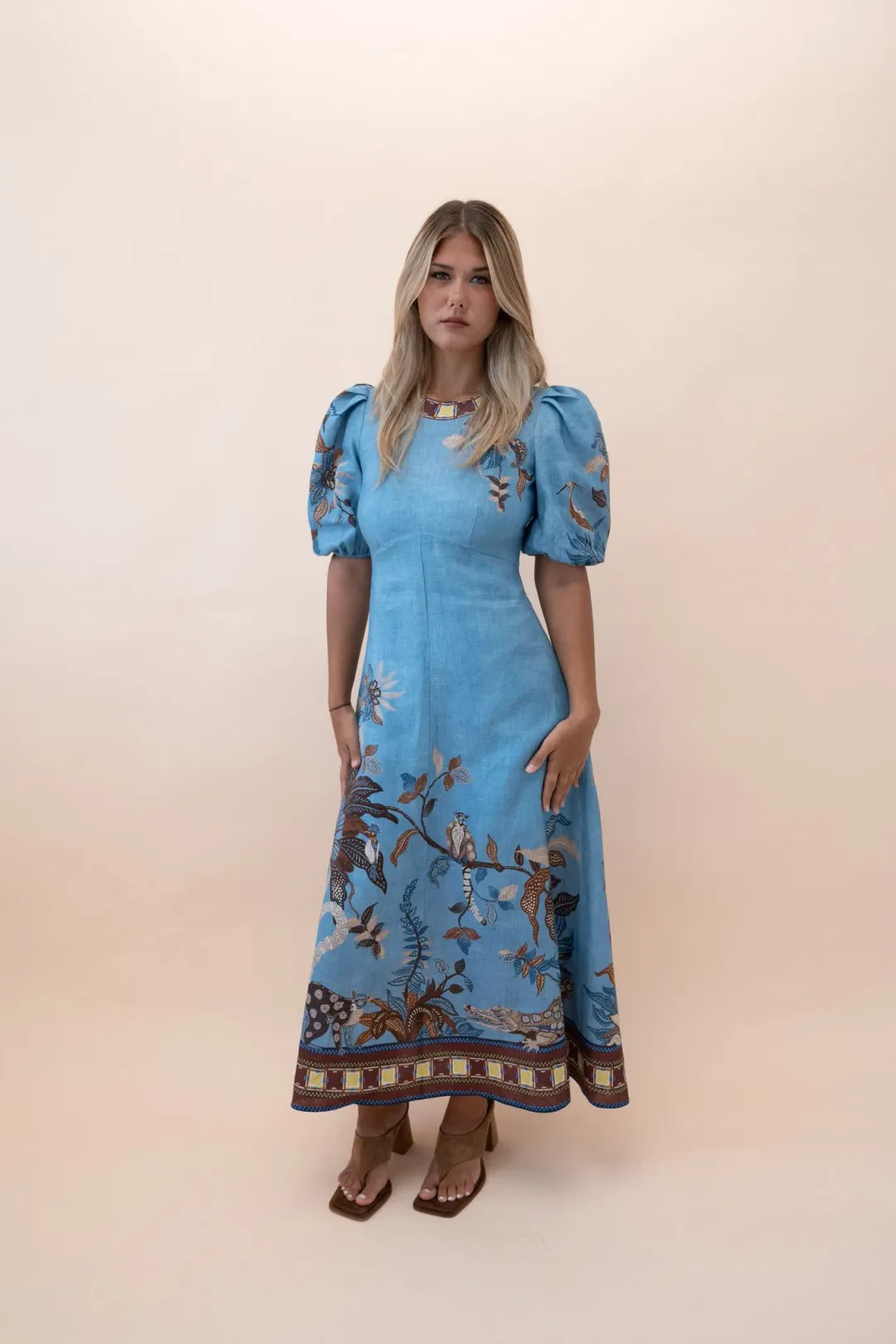 Alemais Georgie Midi Dress Size 8 for rent on The Volte - main image