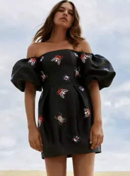 Sass & Bide Rich Nature Mini Dress Size 6 for rent on The Volte - image 2