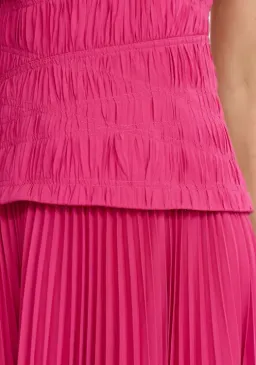 Acler Rockland Midi Dress Pink - 10 for rent on The Volte - image 4