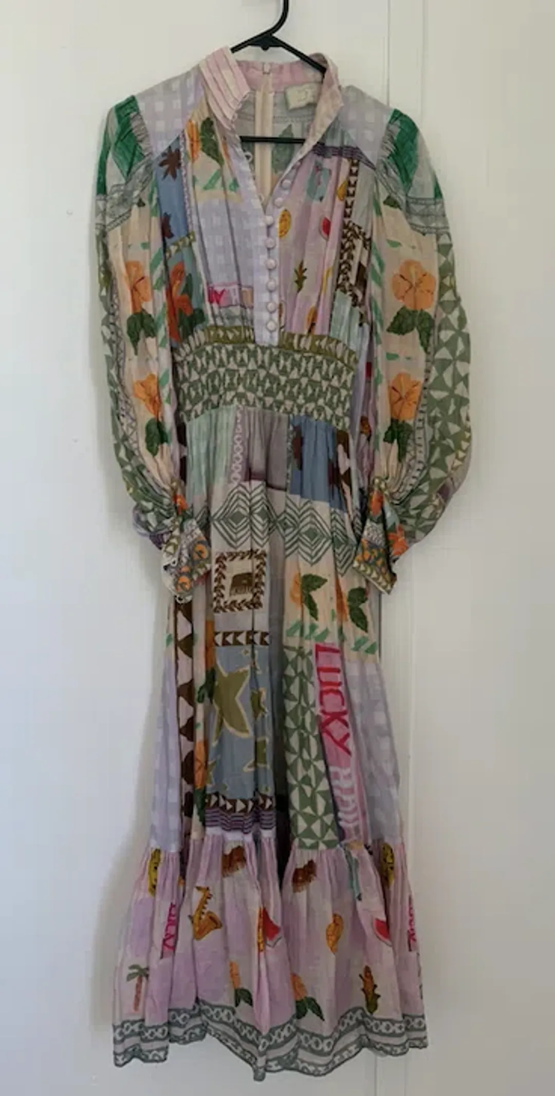 Alemais Emma Gale Shirtdress In Multi for rent on The Volte - main image