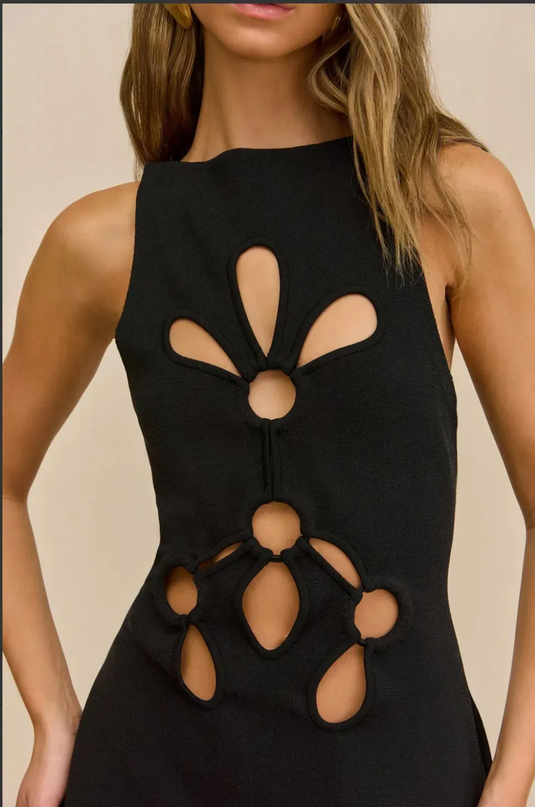 Cult Gaia Franco Knit Dress size Small for rent on The Volte - main image