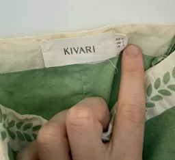 Kivari Kaelia Strappy Maxi Dress for rent on The Volte - image 7