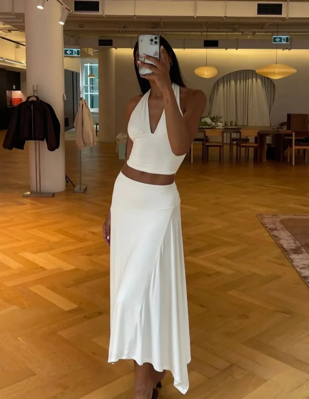 Kookai Leni Set White for rent on The Volte - main image