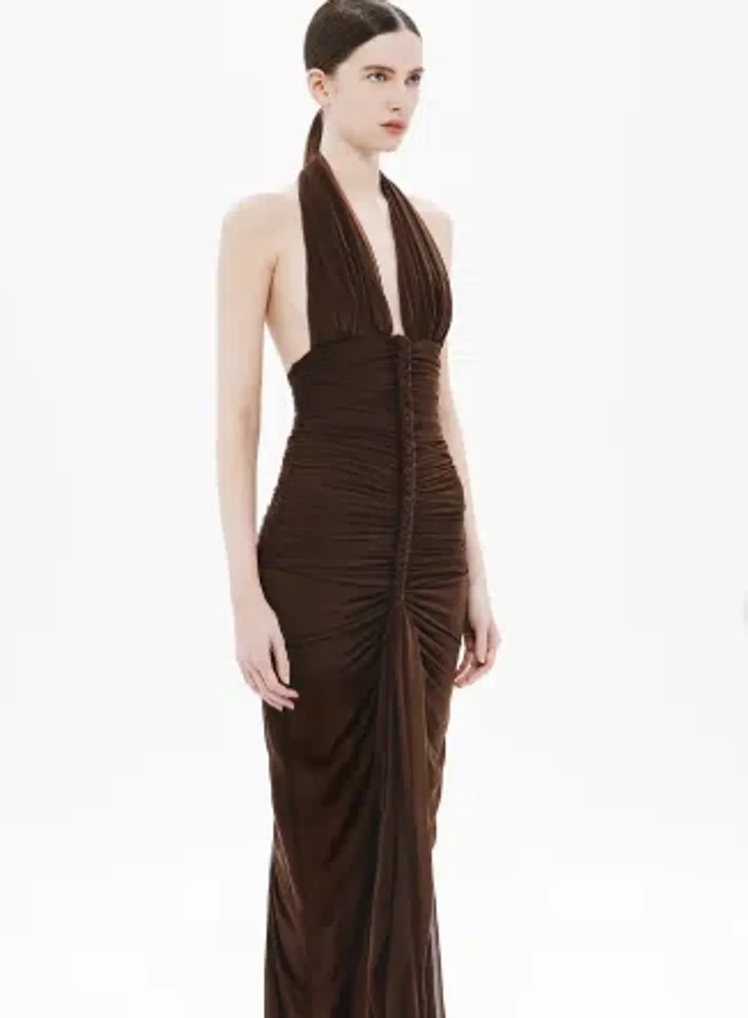 MISHA THE HALSEY BRAIDED DRESS  for rent on The Volte - main image