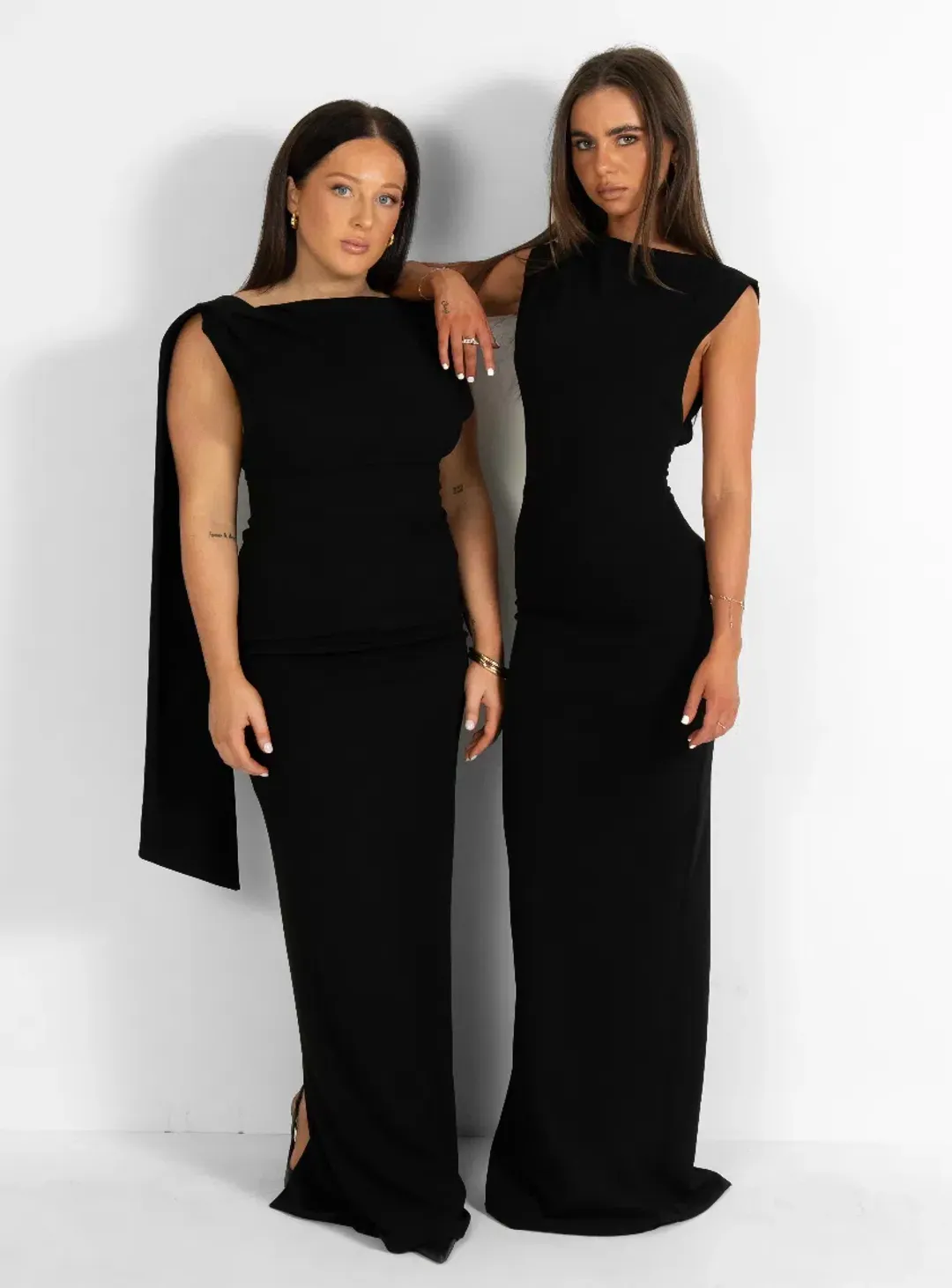 Effie Kats Audrey Gown Black for rent on The Volte - main image