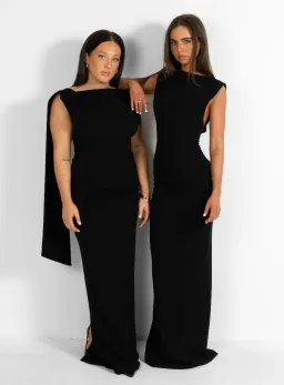 Effie Kats Audrey Gown Black for rent on The Volte - image 1