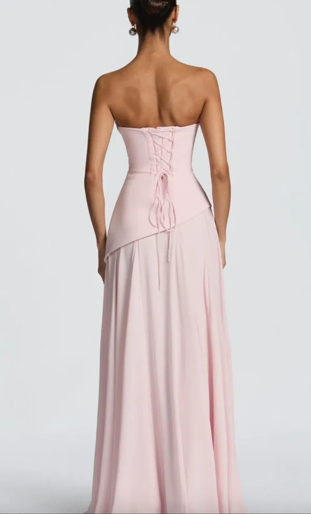 Patricia Maxi Dress - Blush SIZE S for rent on The Volte - main image