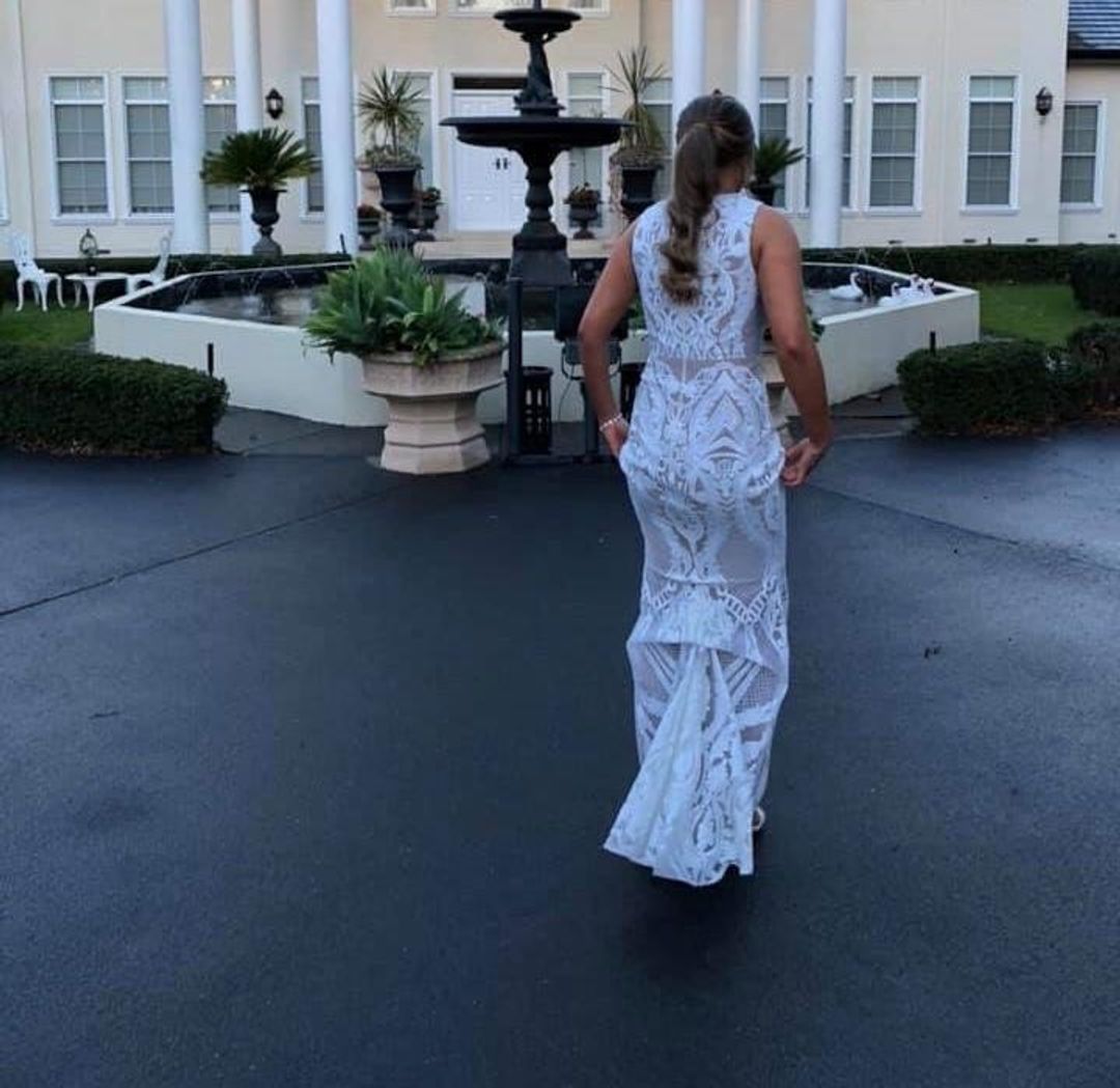 Jadore Floor length Dress size 10 for rent on The Volte - main image