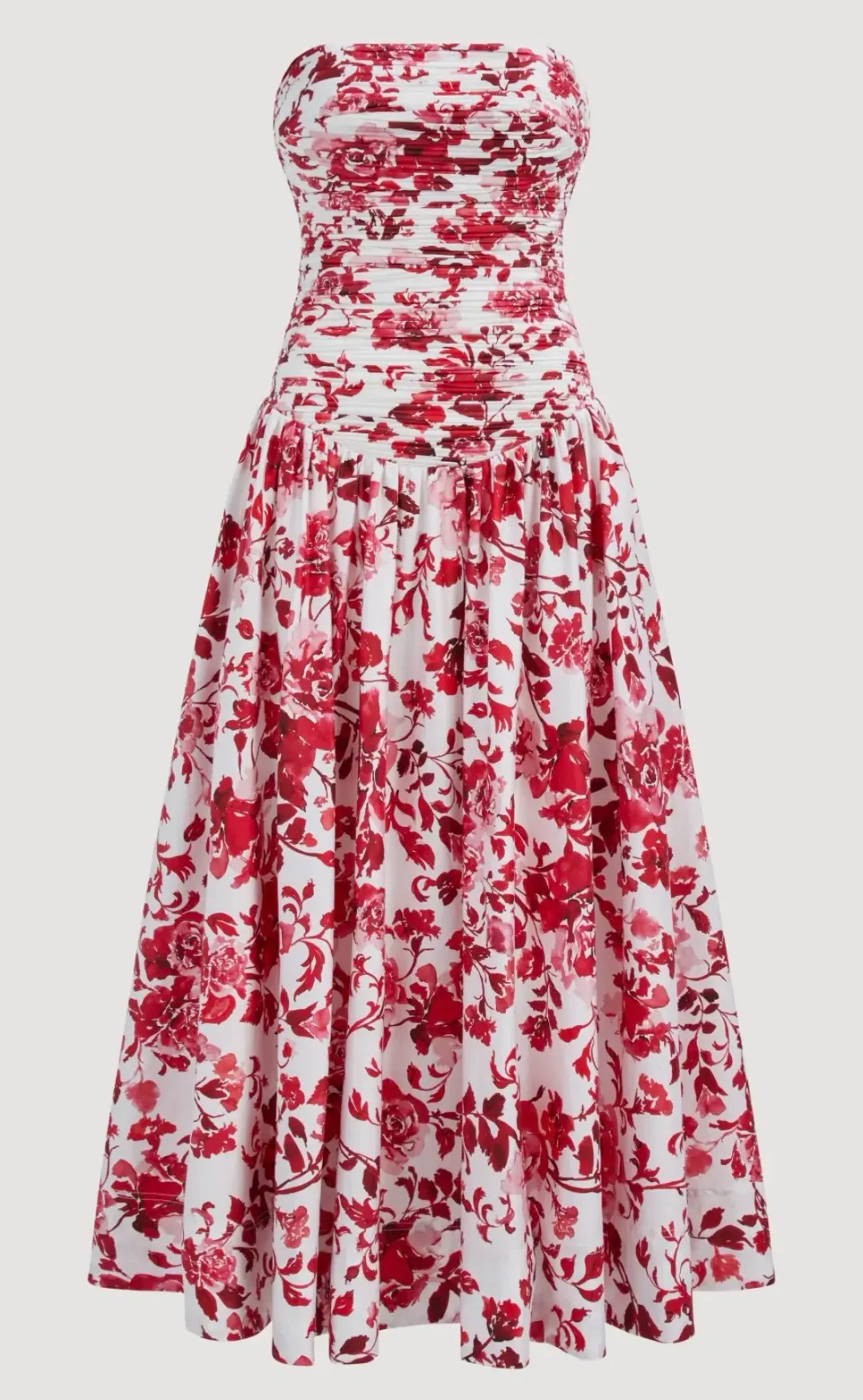 Aje Marigold Rose Ink Midi Dress for rent on The Volte - main image