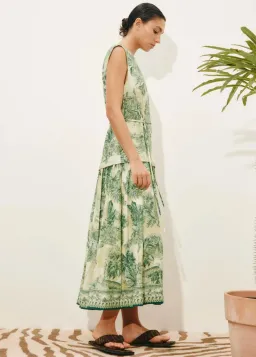 Alémais Sara Midi Dress Size 16 for rent on The Volte - image 2