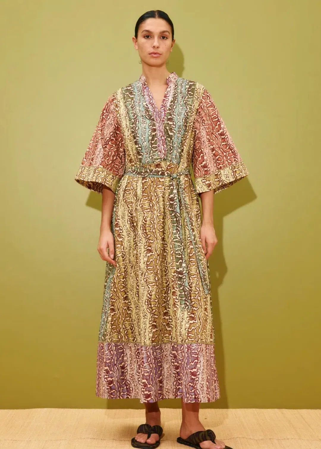 Alémais Varna Midi Dress Size 14AU for rent on The Volte - main image