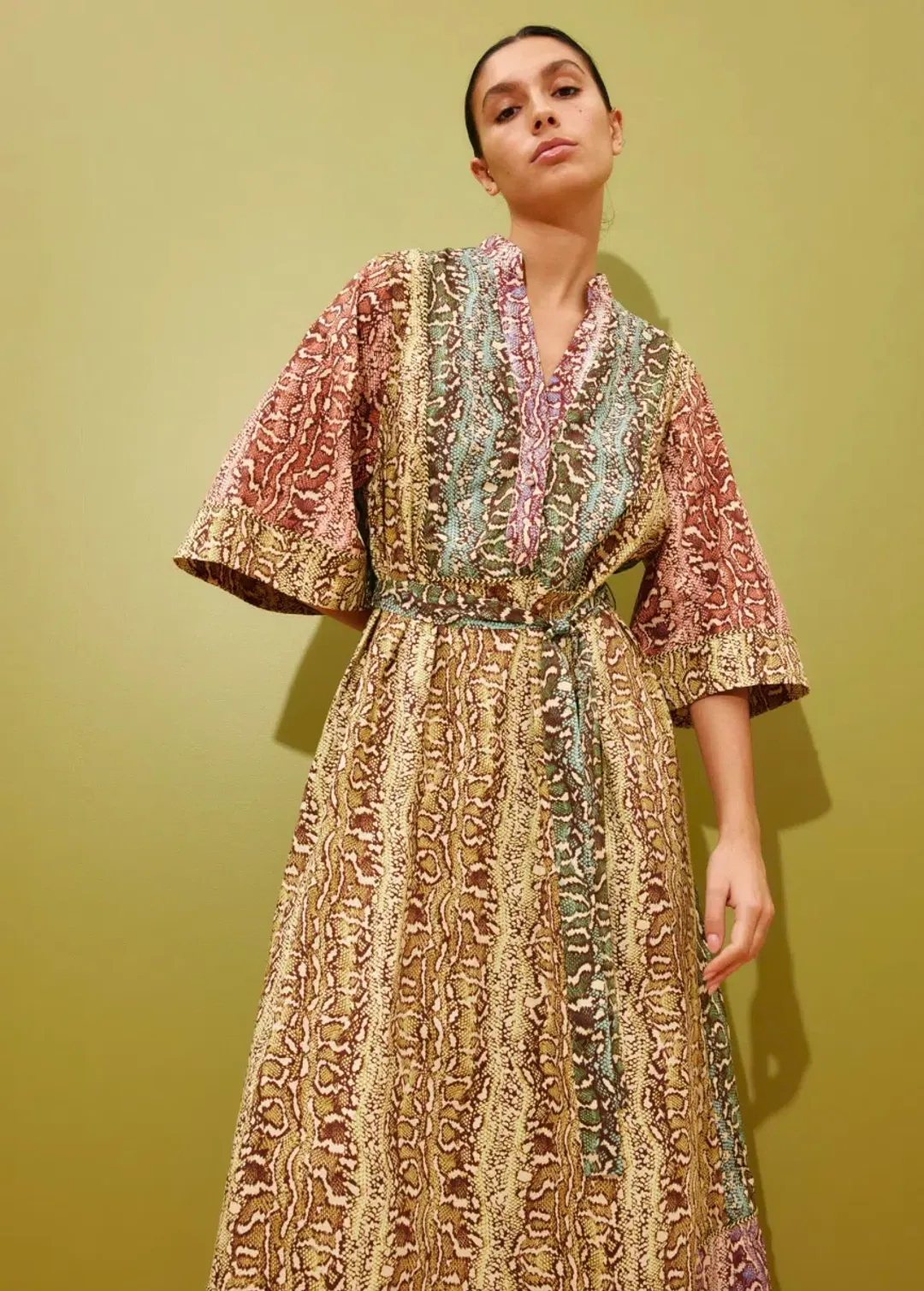 Alémais Varna Midi Dress Size 14AU for rent on The Volte - main image