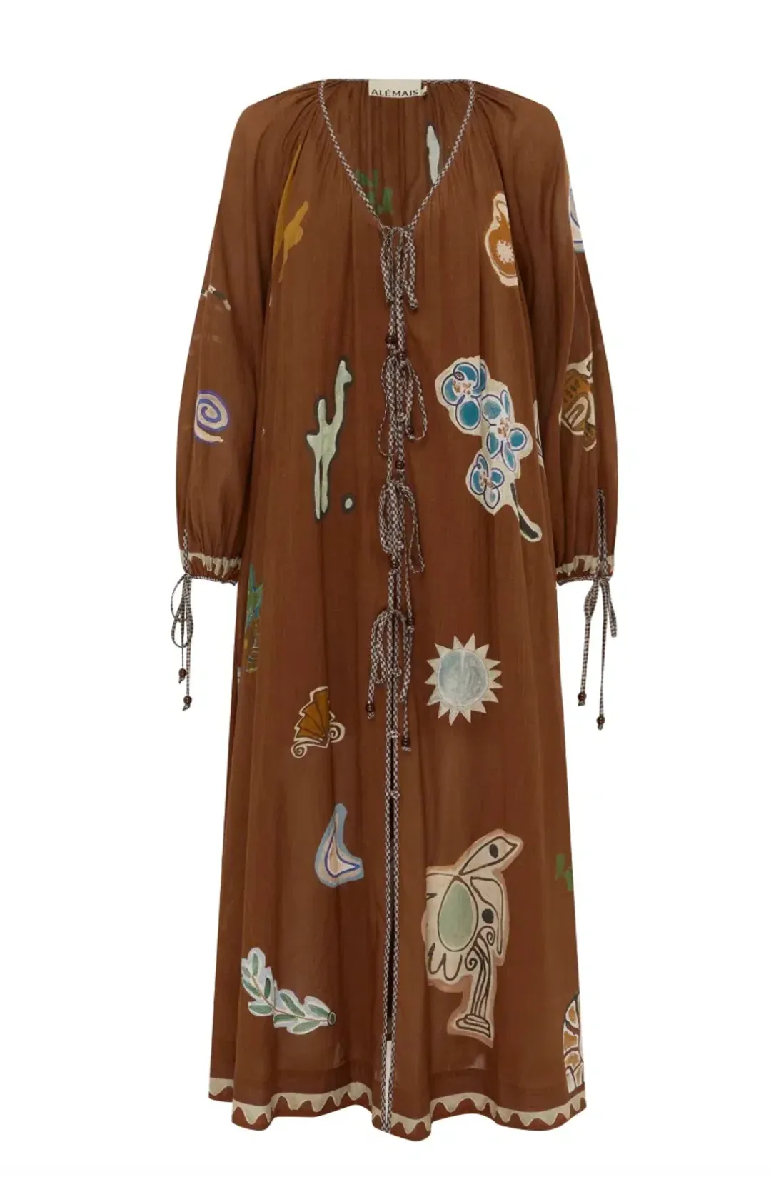 Alémais Laurence Tie Front Shirtdress Size 12AU for rent on The Volte - main image