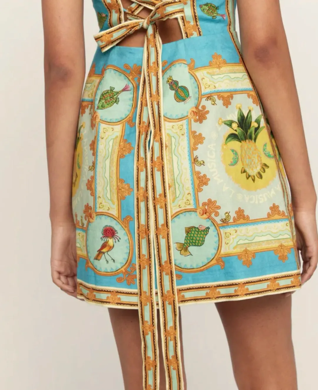 Alemais La Música Mini Dress - Size 6 for rent on The Volte - main image