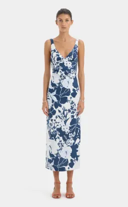 Sir the Label Paradiso Balconette Midi Dress Size 1 for rent on The Volte - image 1