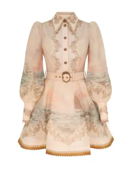 Zimmermann Rebellion Marine Mini Dress Size 4 AU 16 for rent on The Volte - image 1