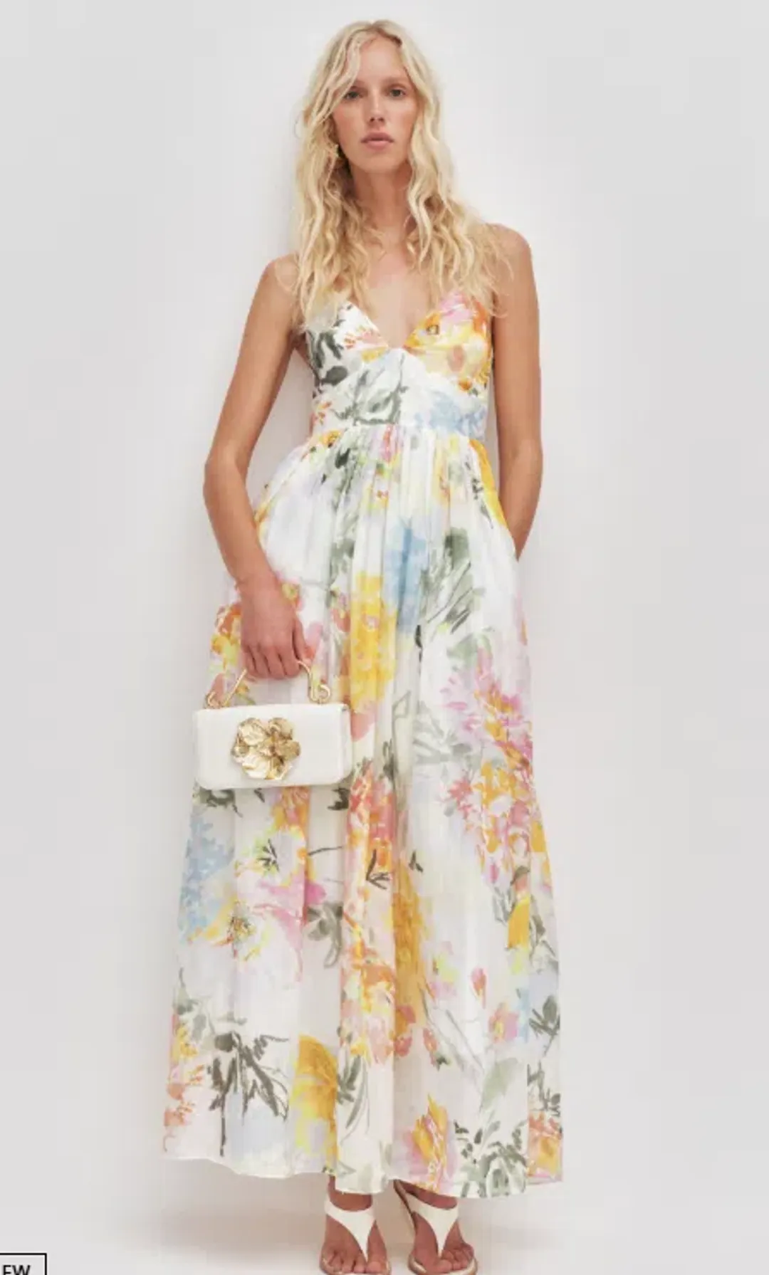 Aje Vacation Maxi Dress Jardin - 10  for rent on The Volte - main image