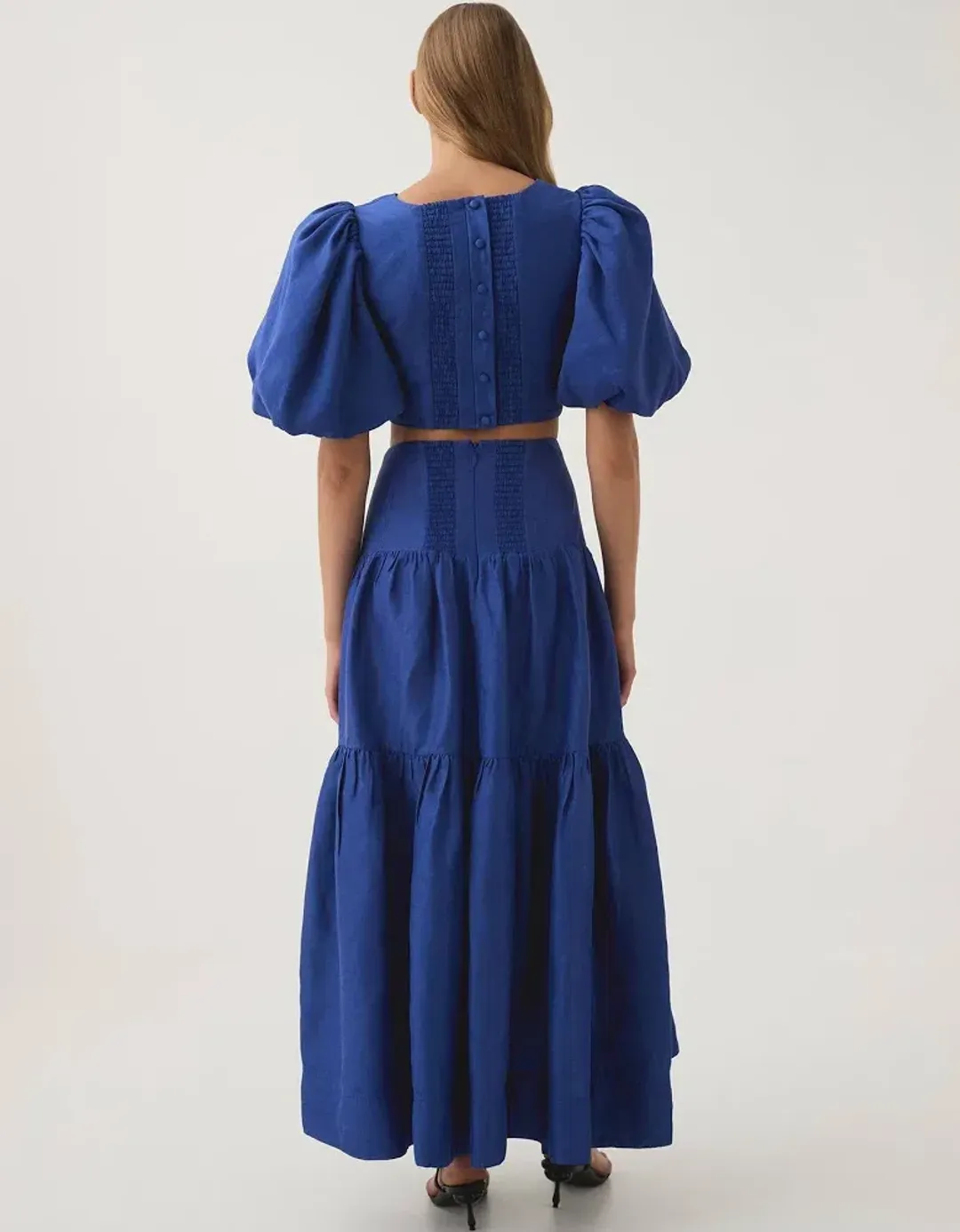 Aje Reverb cobalt blue set sz 14 for rent on The Volte - main image