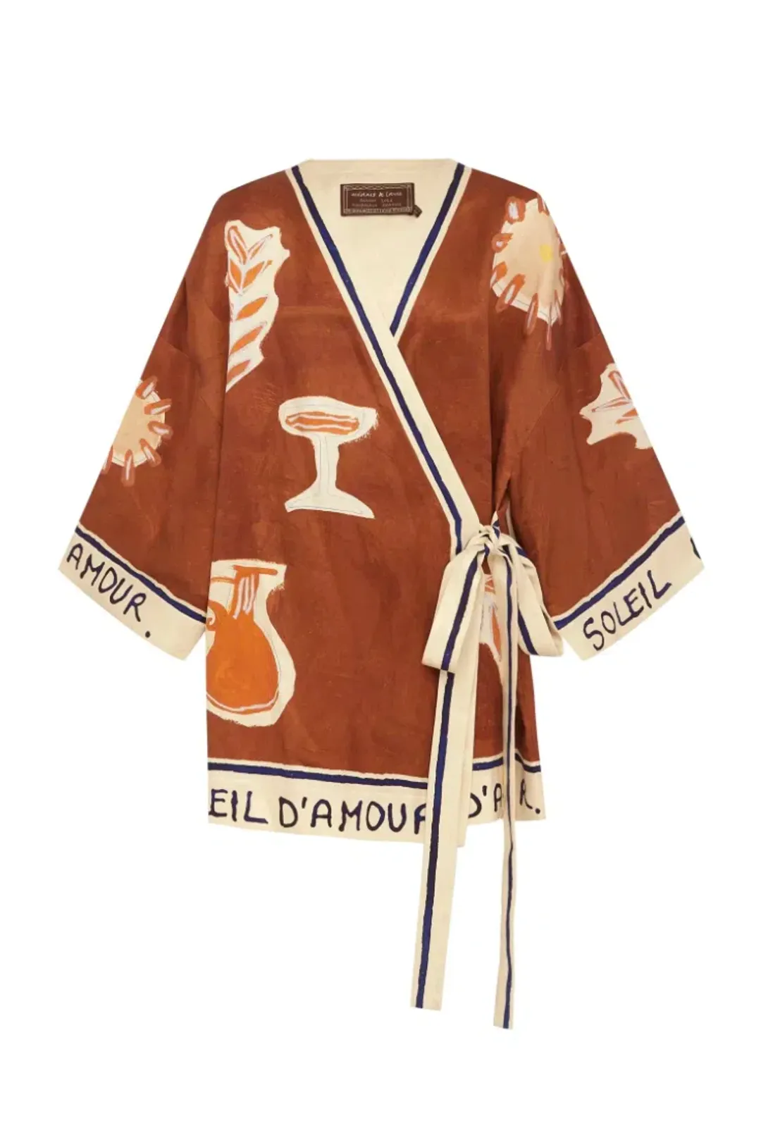 Alémais Soleil D'Amour Wrap Dress Size 14AU for rent on The Volte - main image