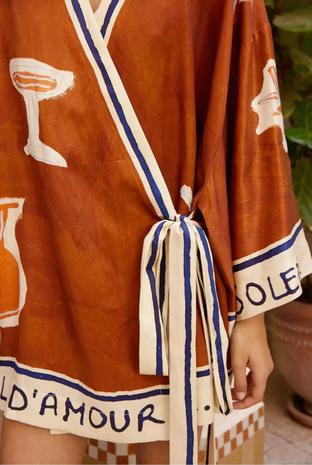 Alémais Soleil D'Amour Wrap Dress Size 14AU for rent on The Volte - main image