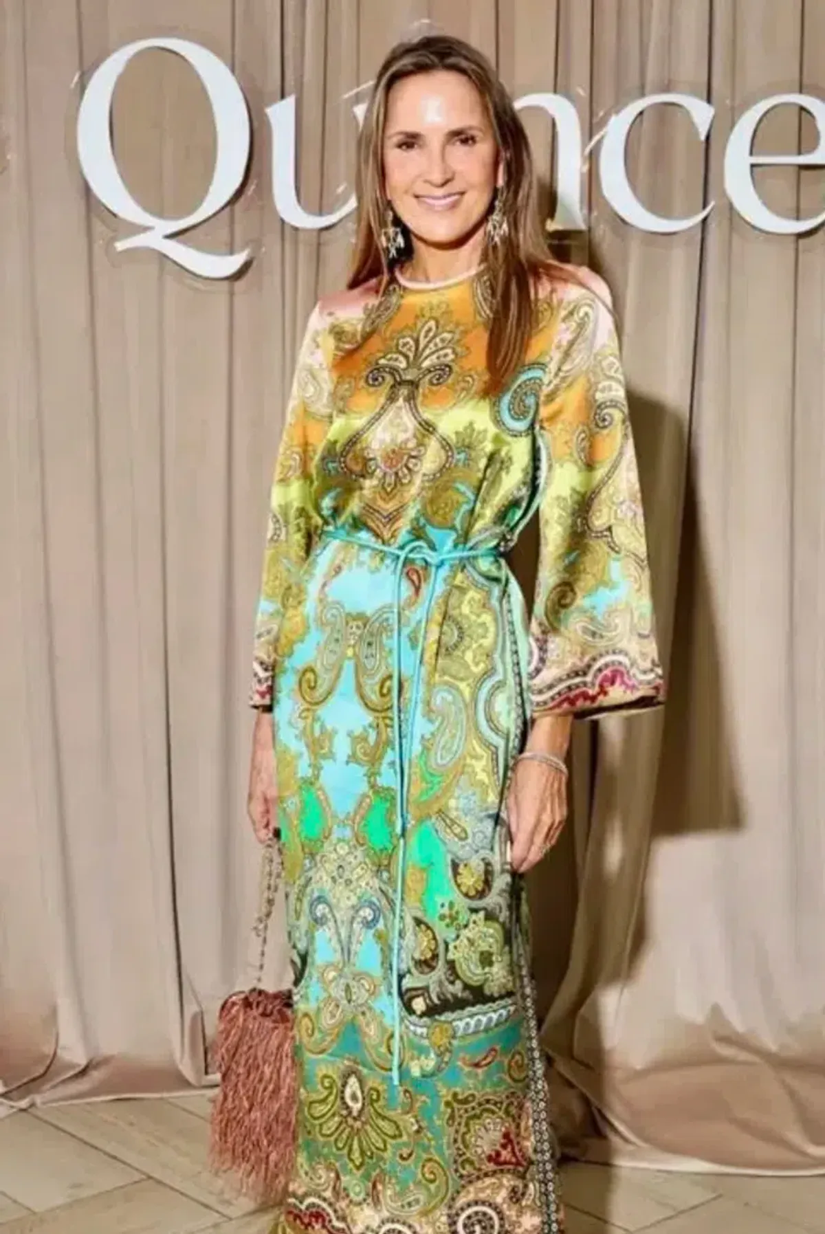 Alémais Clemenza Silk Midi Size 16AU for rent on The Volte - main image