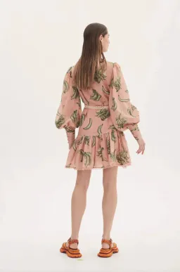 lemais Bananarama Mini Dress Pink Size 16AU for rent on The Volte - image 4