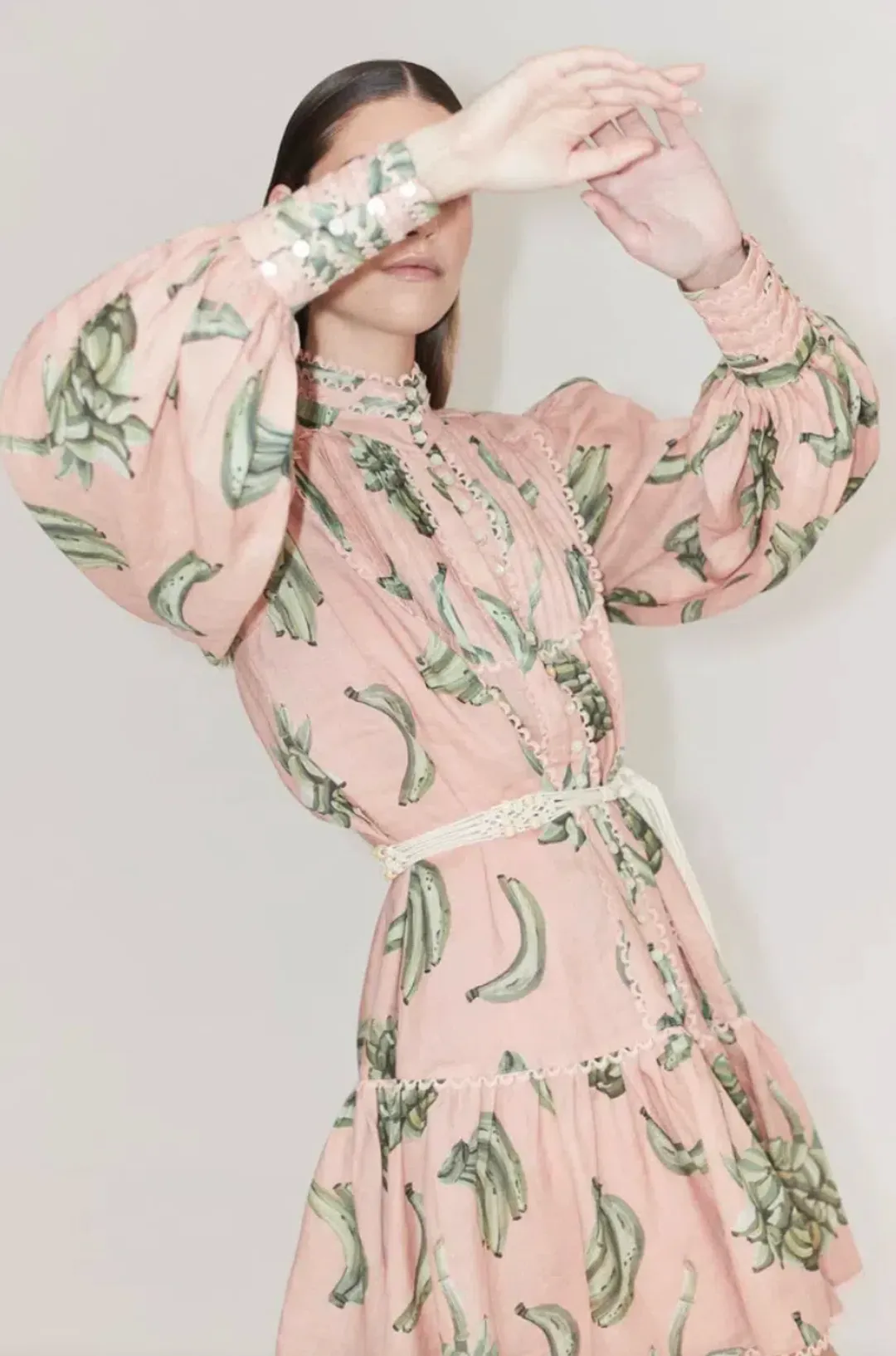 lemais Bananarama Mini Dress Pink Size 16AU for rent on The Volte - main image