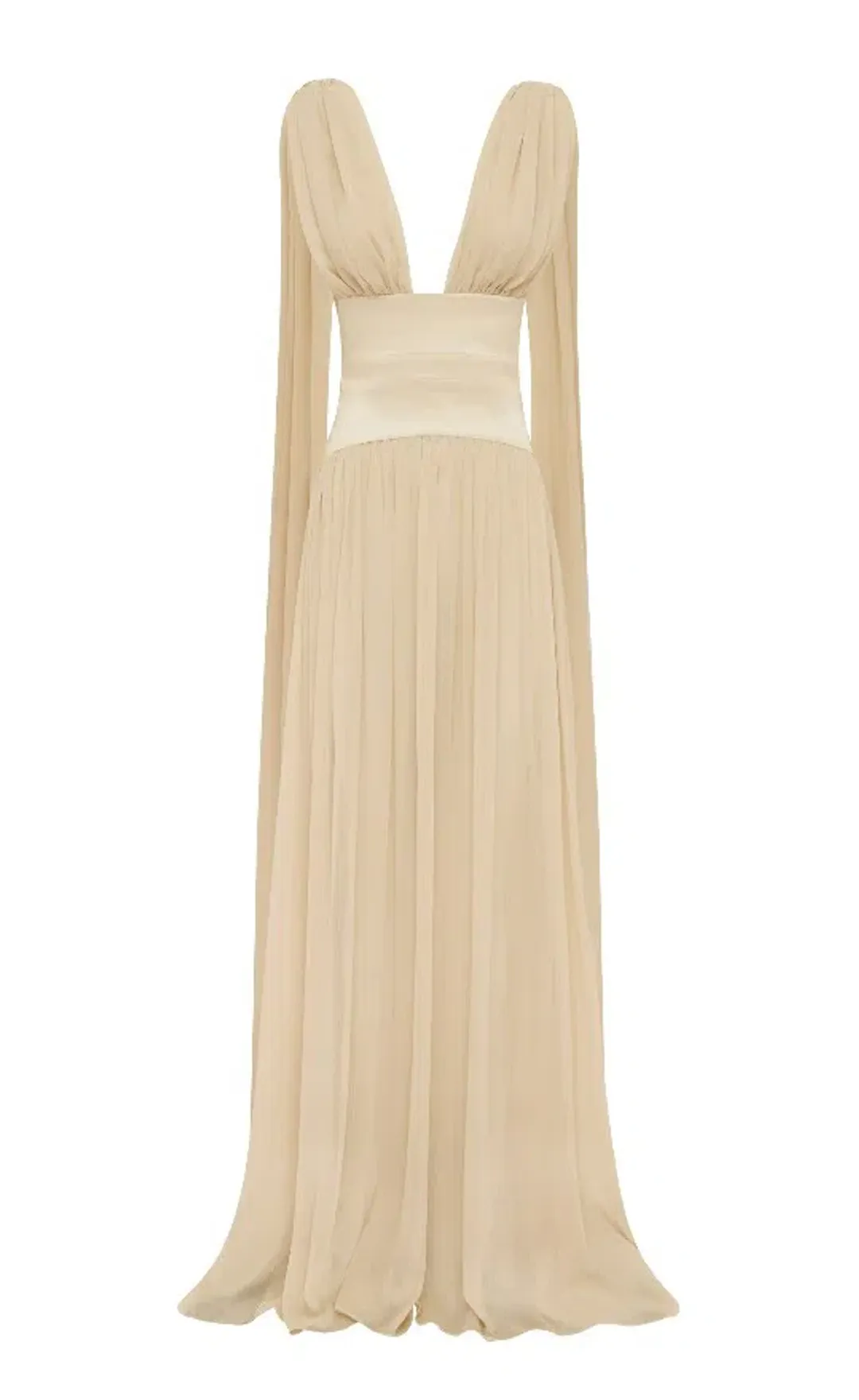 Arcina Ori Ramona Maxi Dress Champagne Size X S/ AU 6 for rent on The Volte - main image